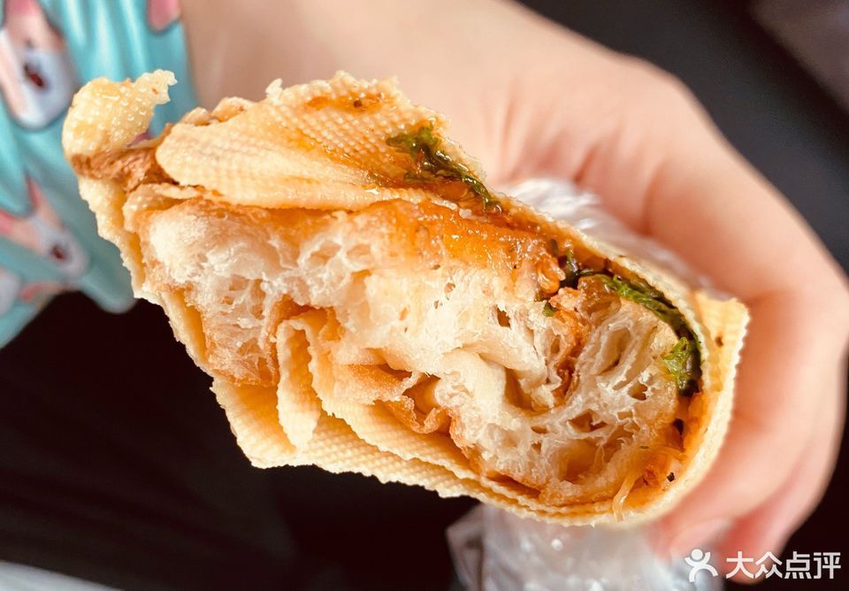 千张卷油条图片