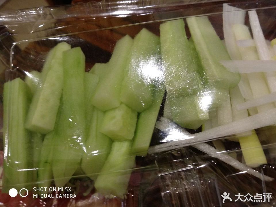 葱丝黄瓜条图片