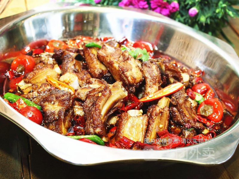 香辣排骨图片