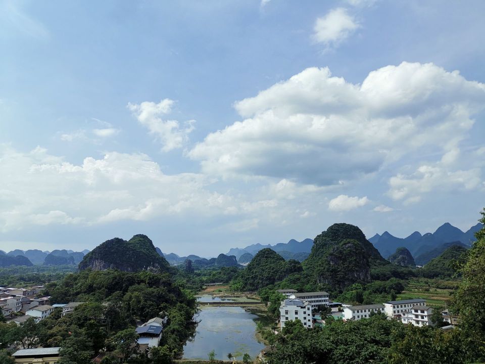 阳朔葡萄山景区图片