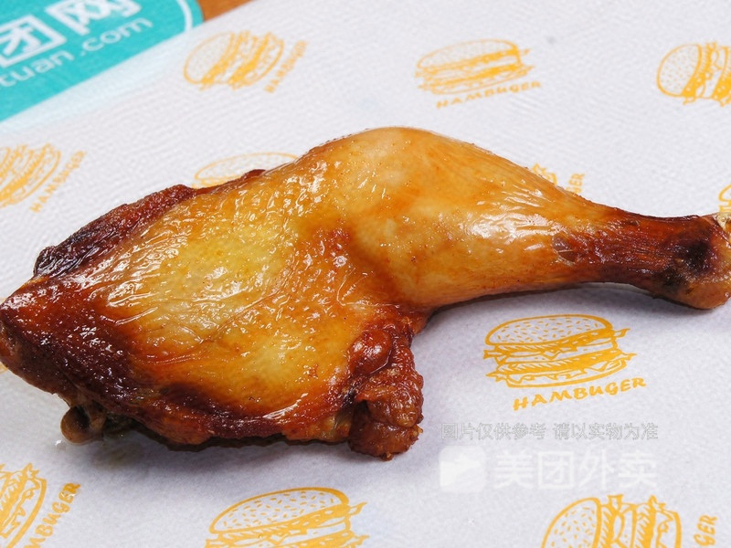 蜜汁烤全腿图片