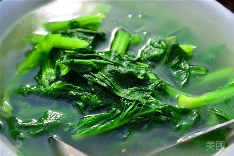 生态青菜汤图片