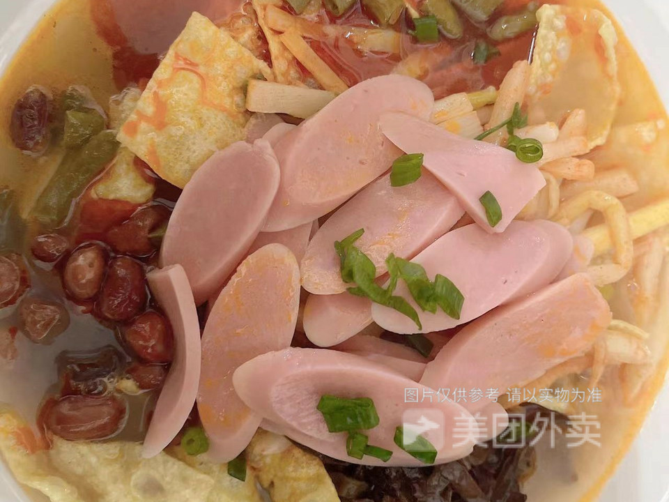 火腿肠螺蛳粉图片