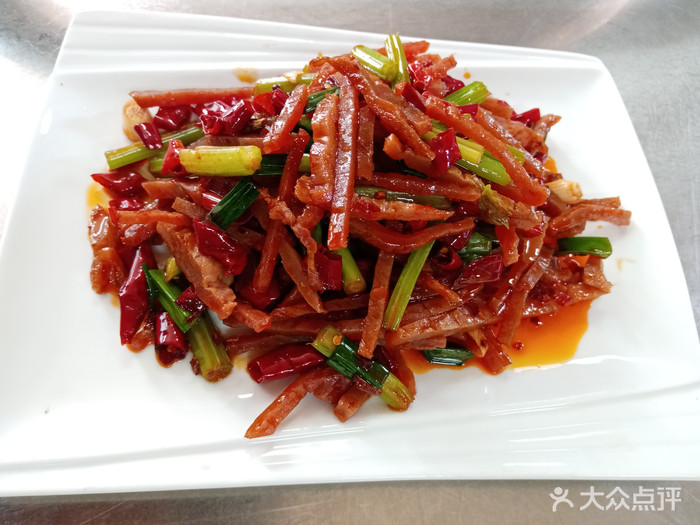 沅陵晒兰肉图片