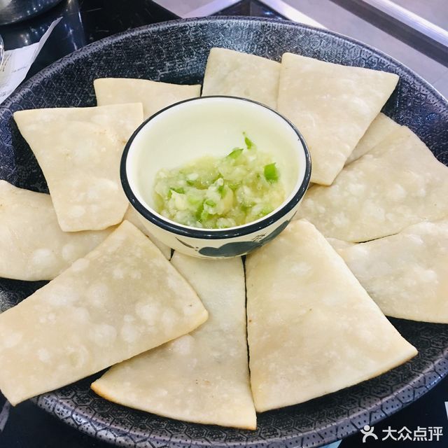 蒜泥小饼图片