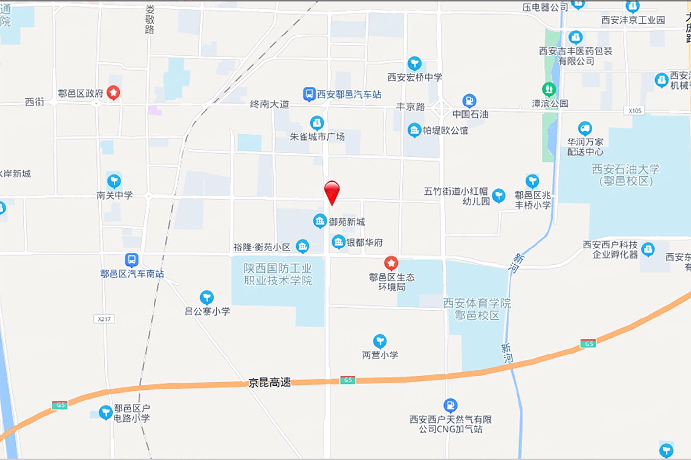 花园小区地图图片