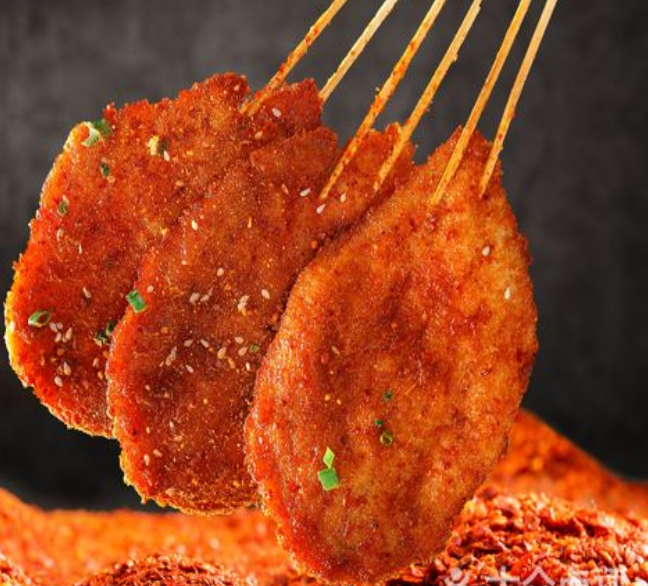 巴掌大鸡排图片