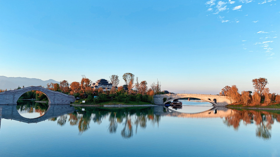 兴元湖公园图片