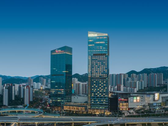 鲁能希尔顿酒店附近有什么酒店