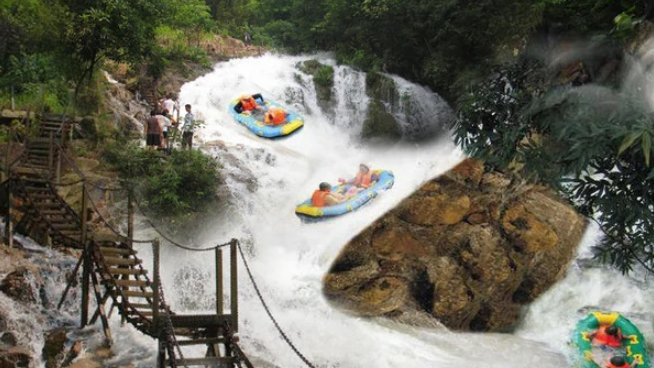 金龙峡漂流