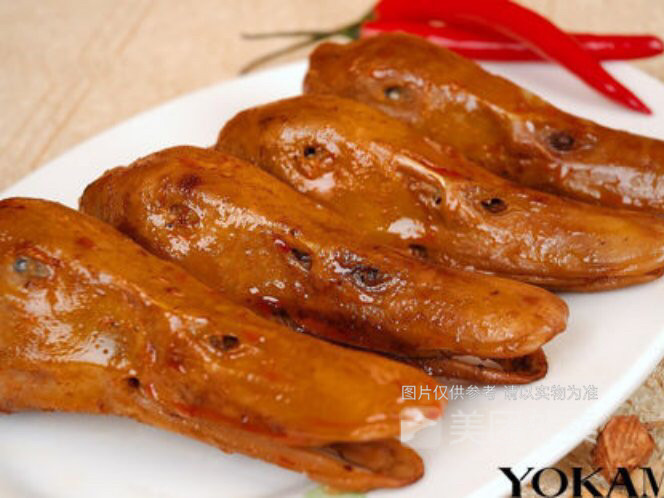绝味鸭头图片