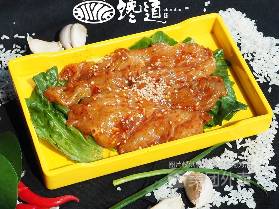 招牌麻辣鸡皮图片