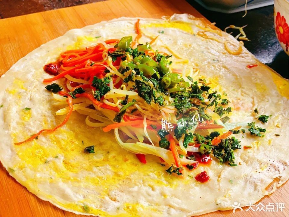 野菜煎饼图片