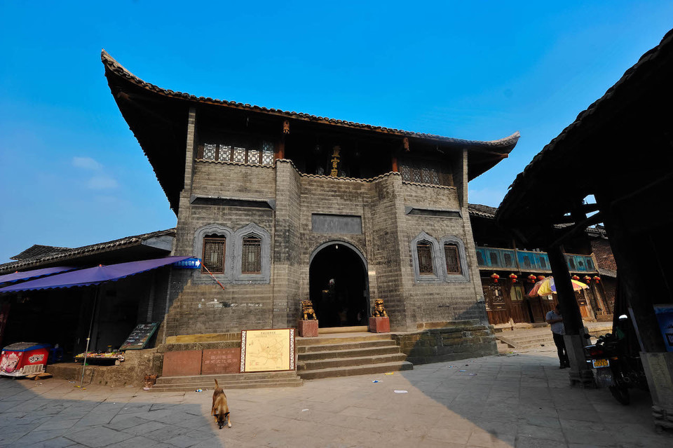 罗城古镇地址(位置,怎么去,怎么走,在哪,在哪里,在哪儿):乐山市犍为县