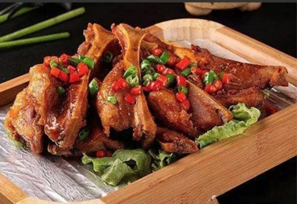 椒盐牛仔骨图片