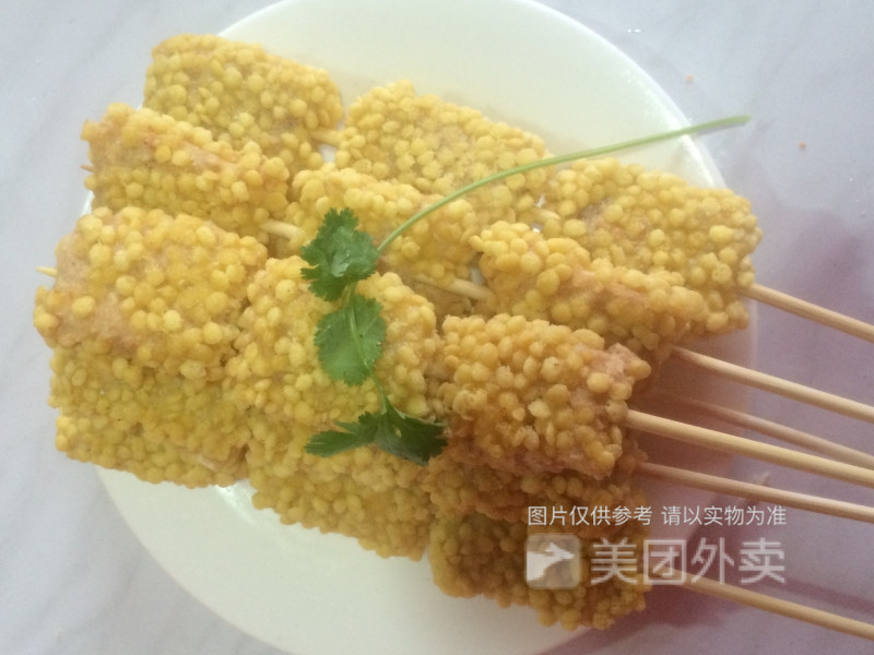月牙鸡块图片