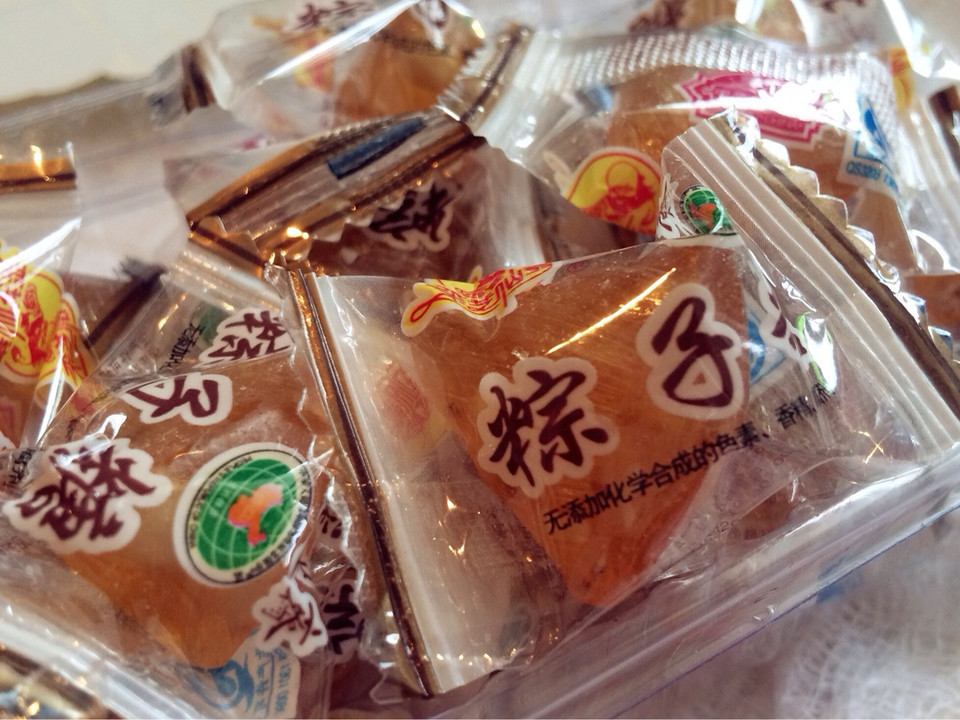 松子粽子糖图片