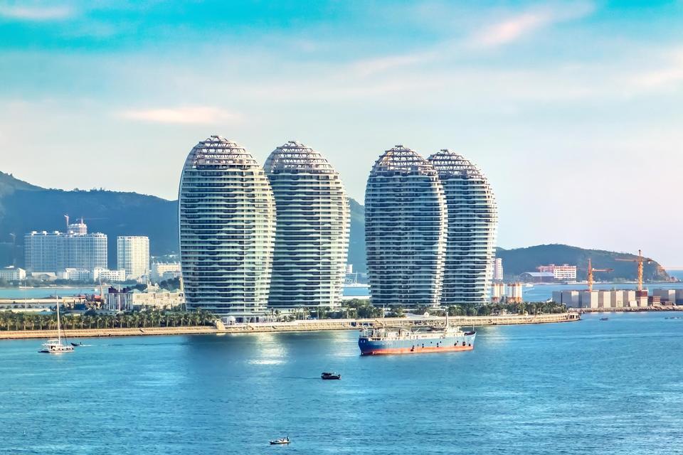 三亚凤凰岛景区图片