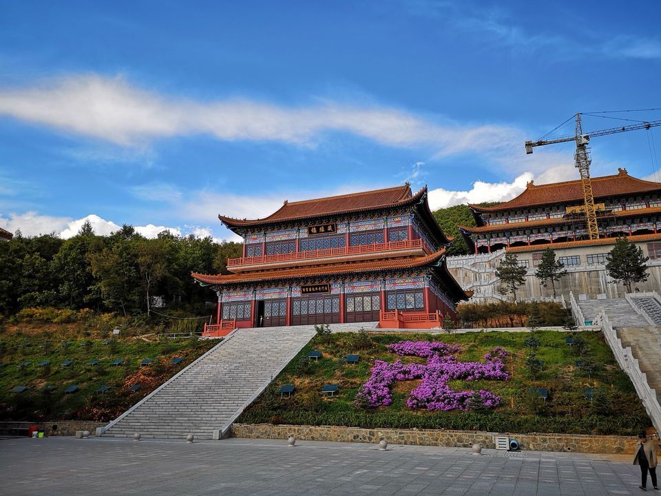 天台山普门寺图片