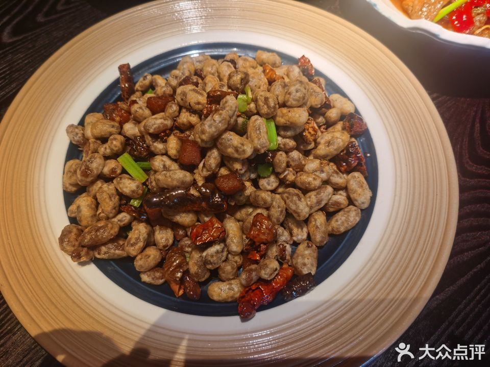 脆皮豆米炒脆哨图片