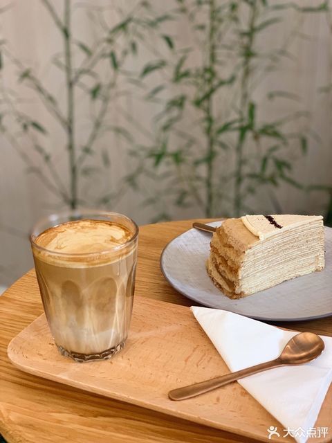 燕麦拿铁图片