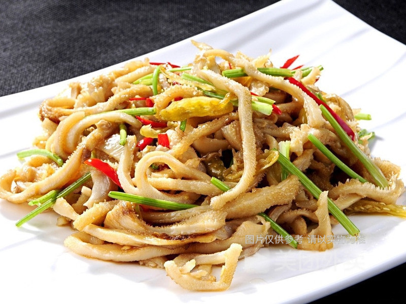 辣炒羊肚丝图片