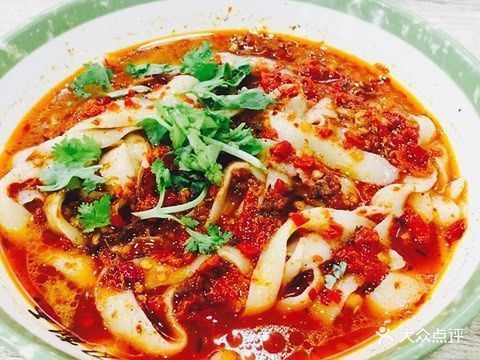 全辣刀削面图片