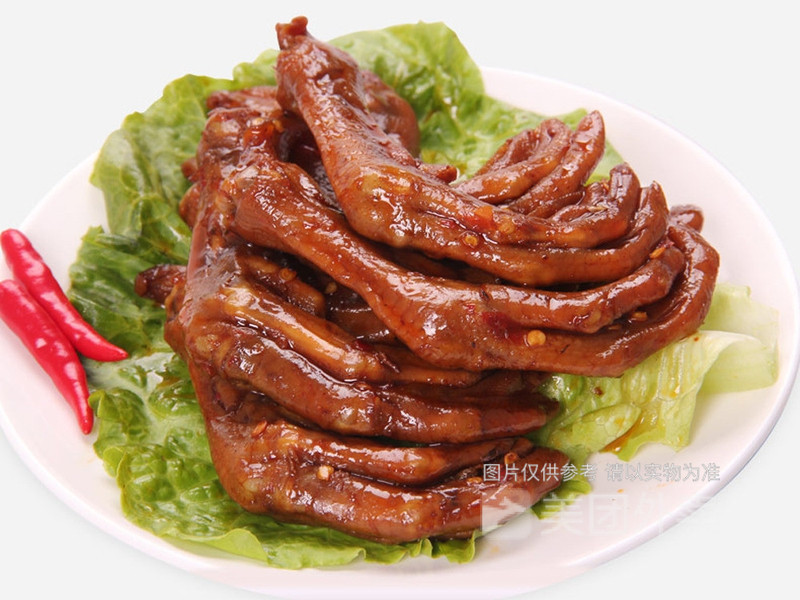 酱鸭爪图片