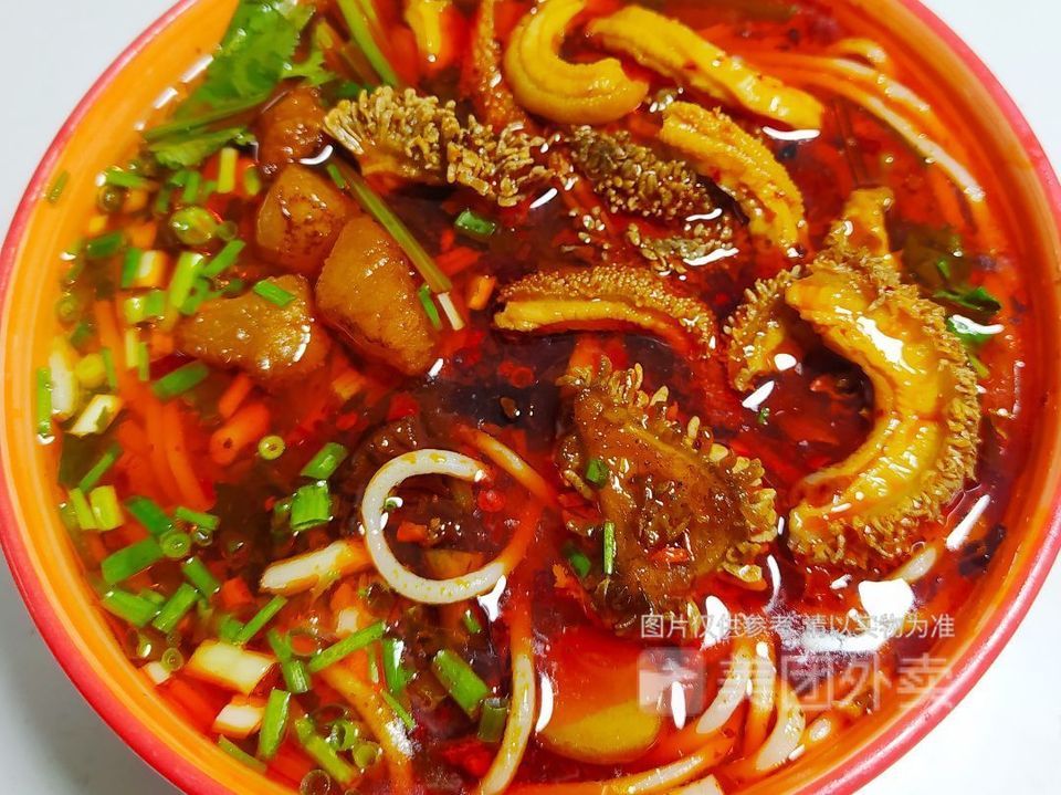 清炖牛杂粉图片