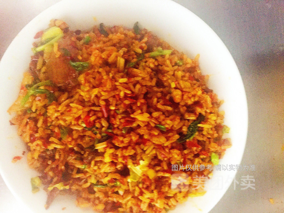 狗肉炒饭图片