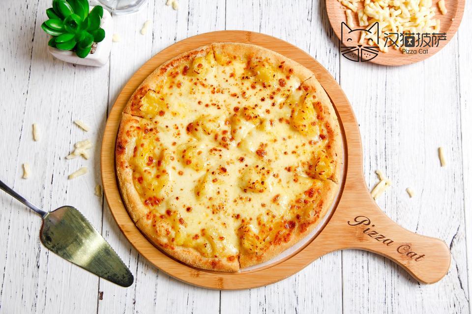 榴莲芝士披萨图片