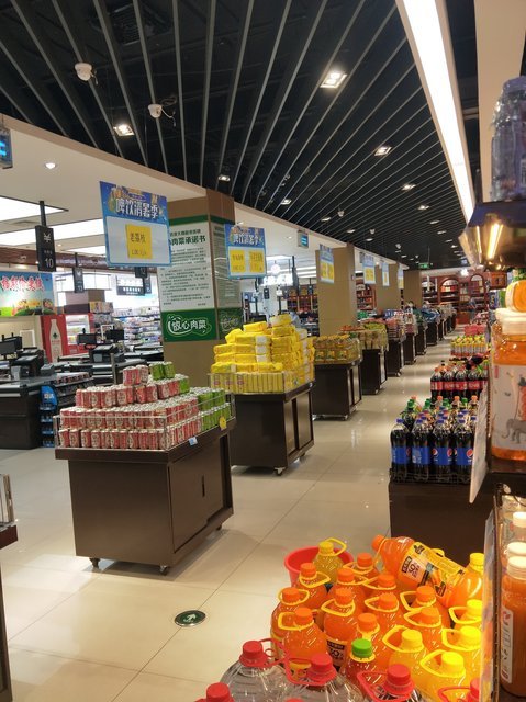 百货大楼超市图片
