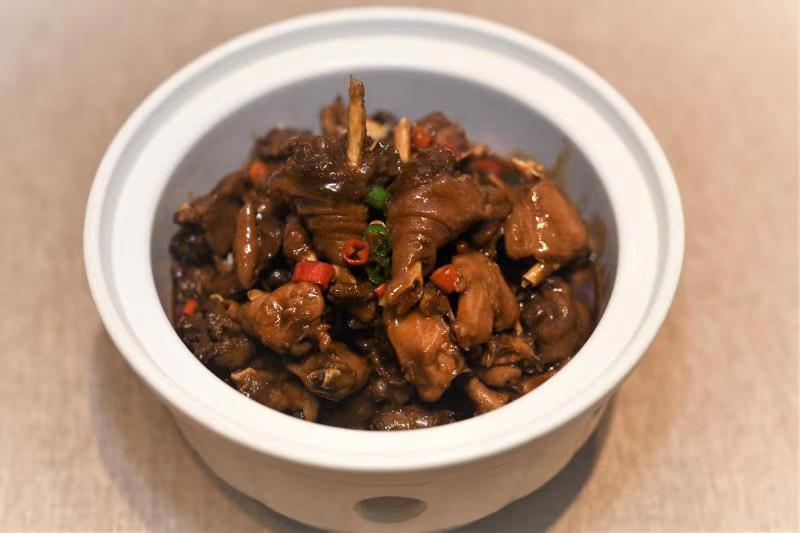 红烧土老公鸡图片