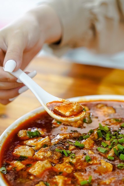 豆腐脑花图片