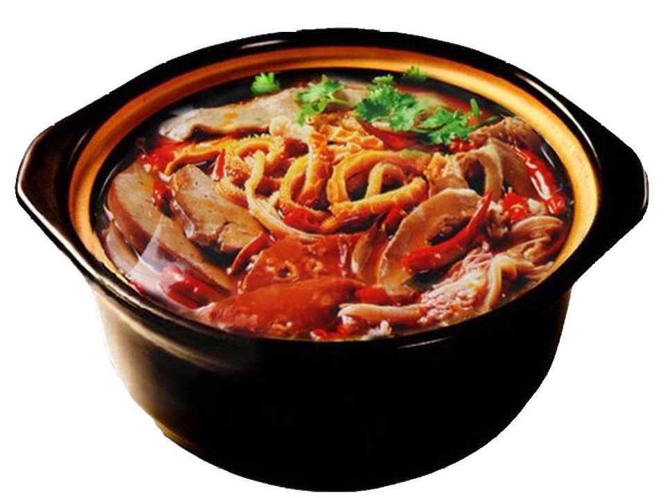 香辣羊杂面图片