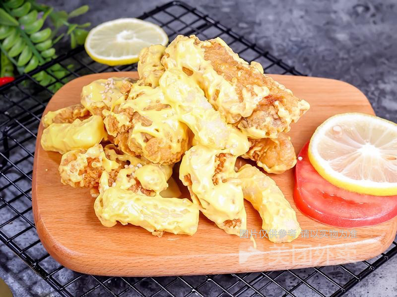 奶香芝士无骨炸鸡图片