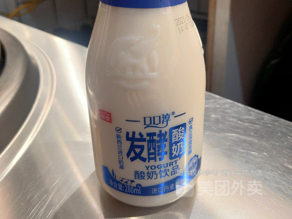 口口淳发酵酸奶图片