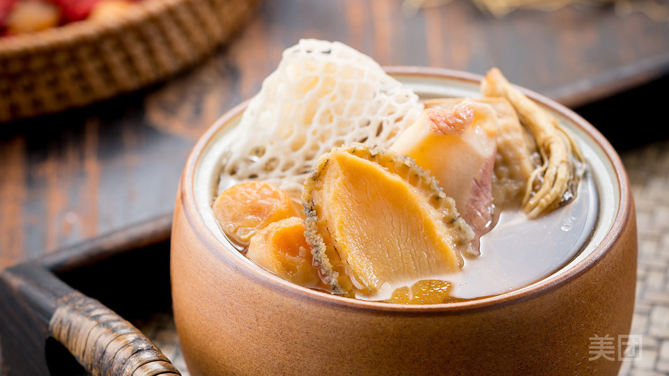 鲍鱼人参汤图片