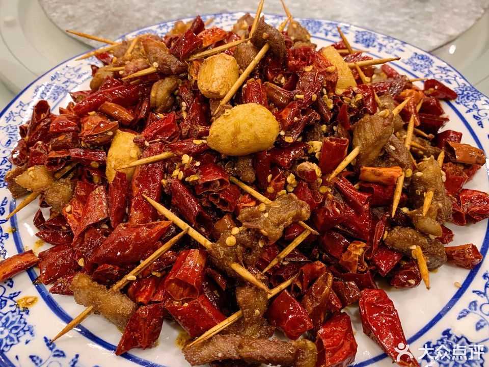 炒牙签肉图片