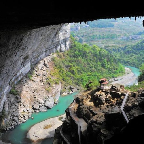 济南黄金洞风景区门票图片