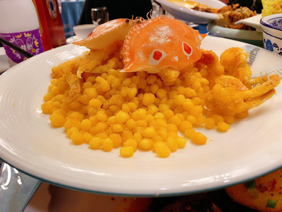 黄金玉米蟹图片