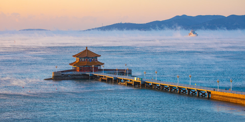 青岛栈桥景区图片