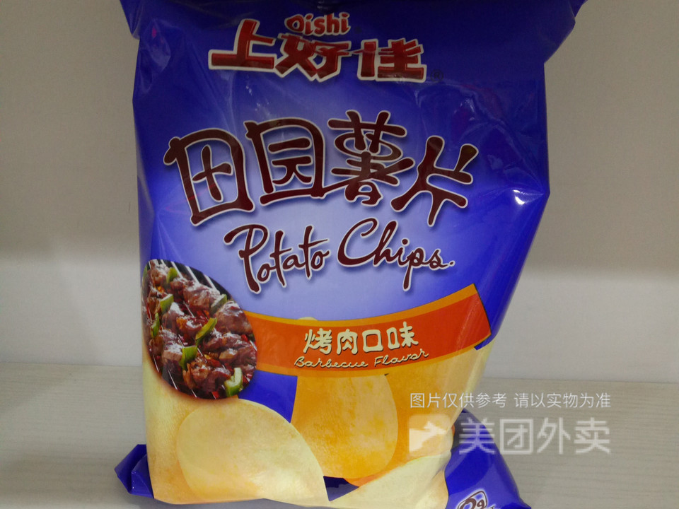 上好佳烤肉味薯片图片