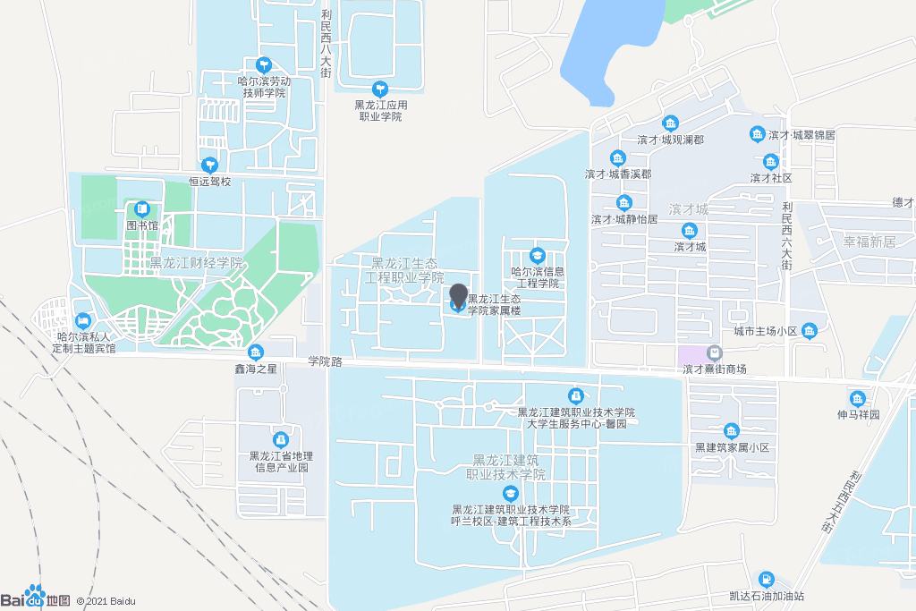 怎么去,怎么走,在哪,在哪里,在哪儿):哈尔滨市呼兰区学院路街道电话