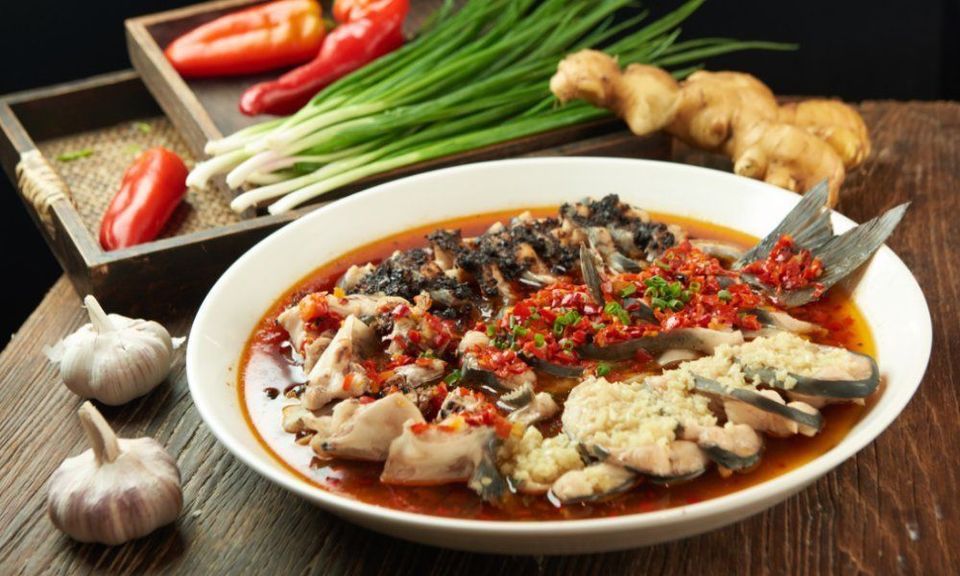 秘制三味梭边鱼图片