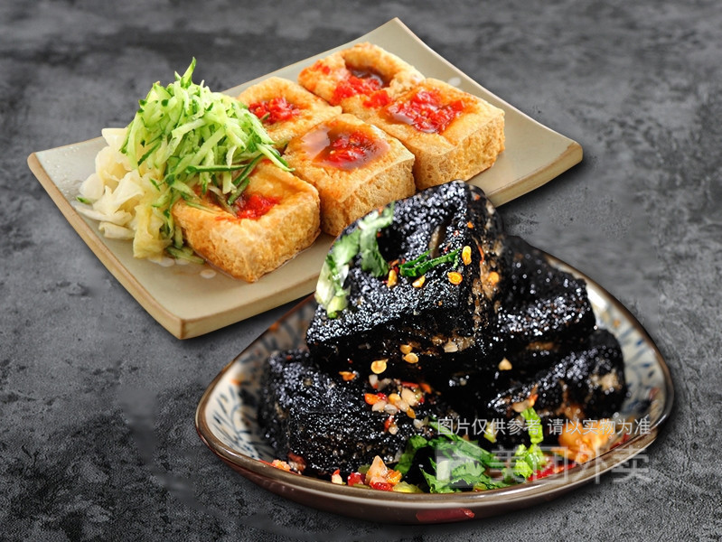 臭味湘投臭豆腐(第十六号档口-鑫鑫通达美食城店)图片