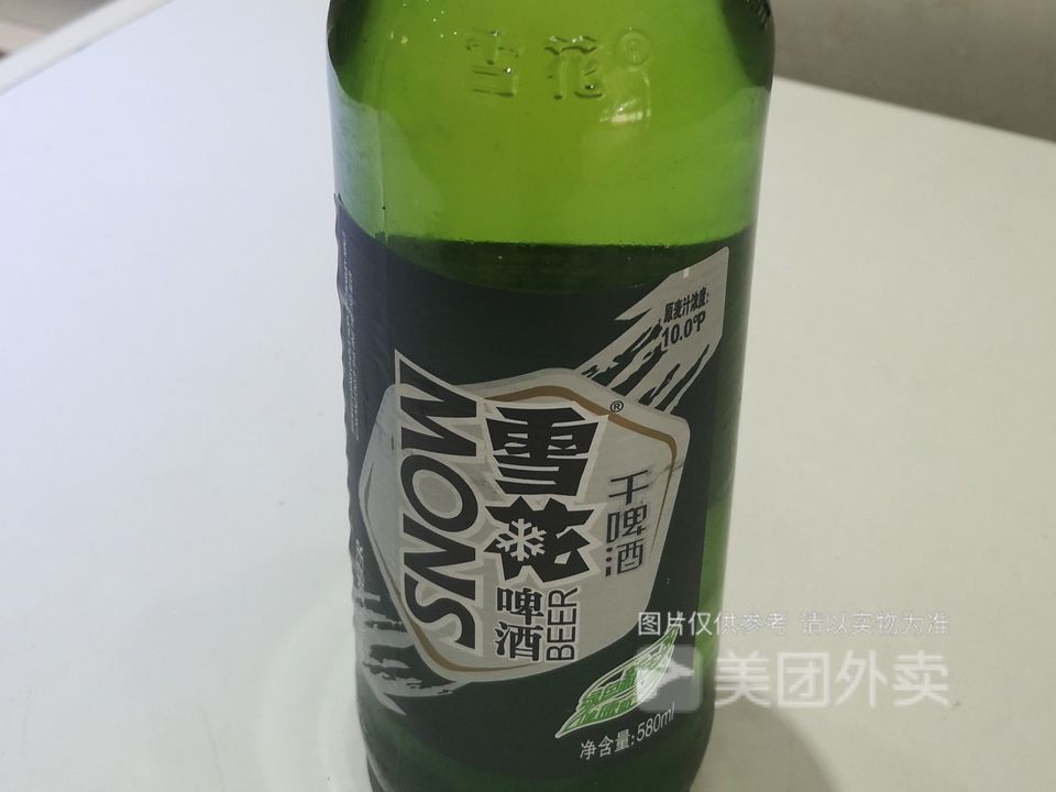 雪花干啤图片