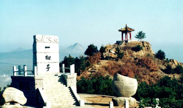 龙井琵岩山一松亭图片