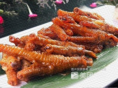 贵妃糖醋鸡爪图片