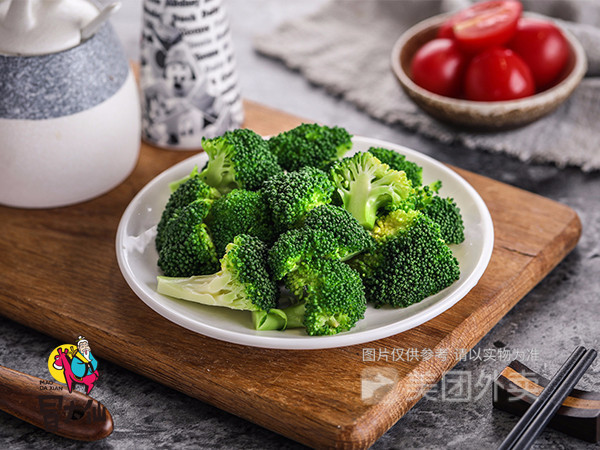 被绿的西兰花图片